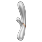 Satisfyer Hot Lover Silver Warming Dual-Stim Vibrator – App Controlled Waterproof Silicone > Sex Toys > Couples Toys