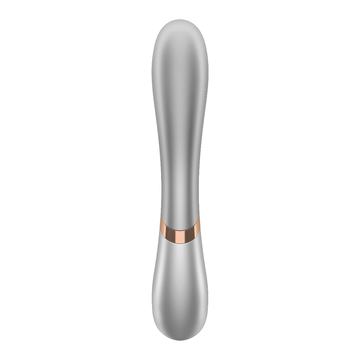 Satisfyer Hot Lover Silver Warming Dual-Stim Vibrator – App Controlled Waterproof Silicone > Sex Toys > Couples Toys