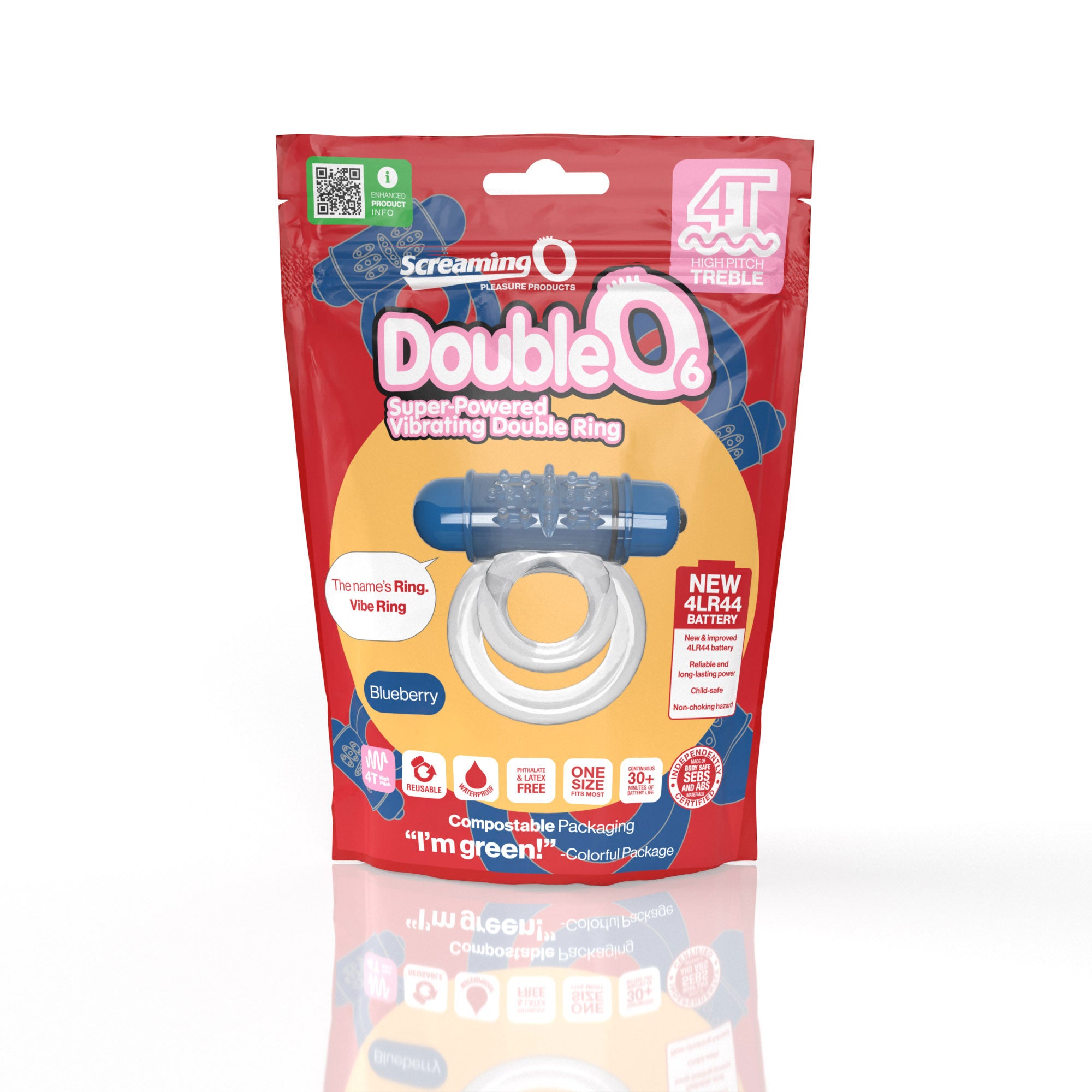 Screaming O 4T DoubleO 6 – Super Powered Vibrating Double Ring > Cock Ring > Vibrating
