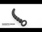 Sportsheets Sex and Mischief Silicone 9.75 Inch Anal Beads – Body-Safe Silicone Anal Toy > Anal Range > Anal Beads