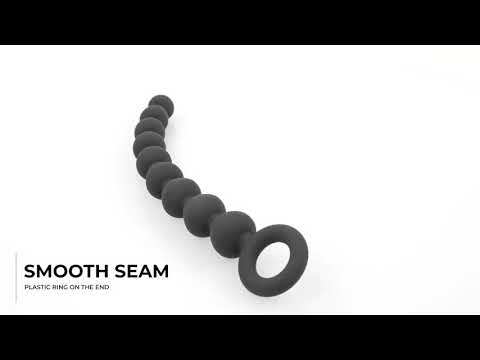 Sportsheets Sex and Mischief Silicone 9.75 Inch Anal Beads – Body-Safe Silicone Anal Toy > Anal Range > Anal Beads