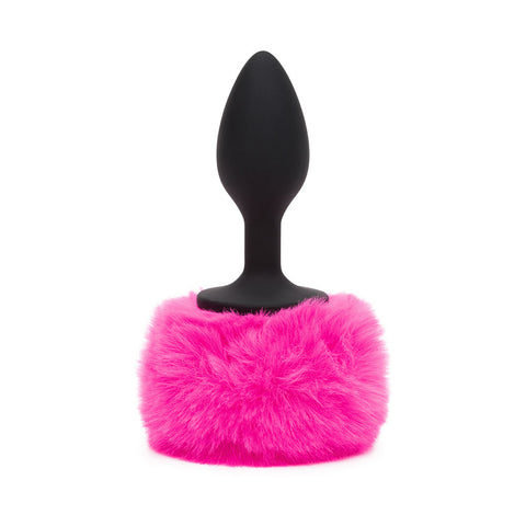 Happy Rabbit Butt Plug Large – Vibrating Silicone Anal Plug with Fluffy Tail > Anal Range > Tail Butt Plugs