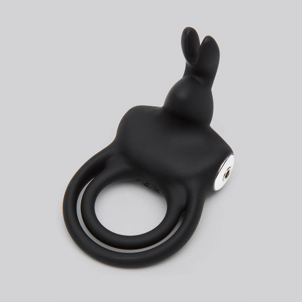 Happy Rabbit Couples Stimulating Rechargeable Silicone USB Vibrating Rabbit Love Ring > Cock Ring > Vibrating