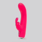 Happy Rabbit Mini Rechargeable Waterproof Silicone Rabbit Vibrator with Curved G-Spot Tip > Vibrators > Ladies > Rabbit