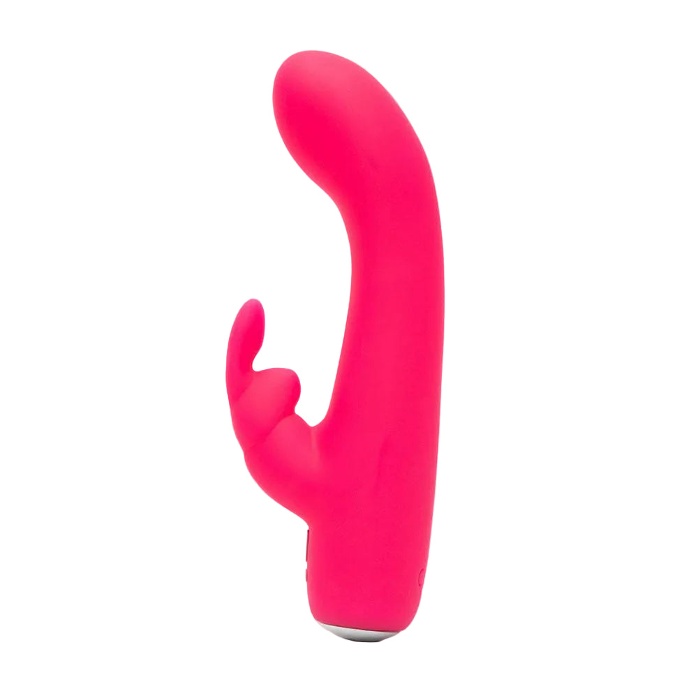 Happy Rabbit Mini Rechargeable Waterproof Silicone Rabbit Vibrator with Curved G-Spot Tip > Vibrators > Ladies > Rabbit