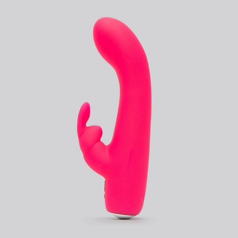 Happy Rabbit Mini Rechargeable Waterproof Silicone Rabbit Vibrator with Curved G-Spot Tip > Vibrators > Ladies > Rabbit