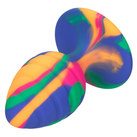 Cheeky Medium Swirl Tie Dye Butt Plug Butt Plugs
