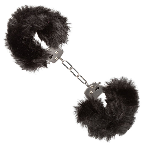 Ultra Fluffy Black Furry Bondage Cuffs > Bondage Gear > Handcuffs