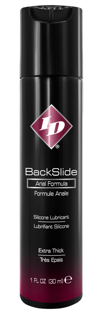 ID BackSlide Anal Formula – Silicone-Based Lubricant with Desensitizing Botanicals 30ml > Lube > Anal