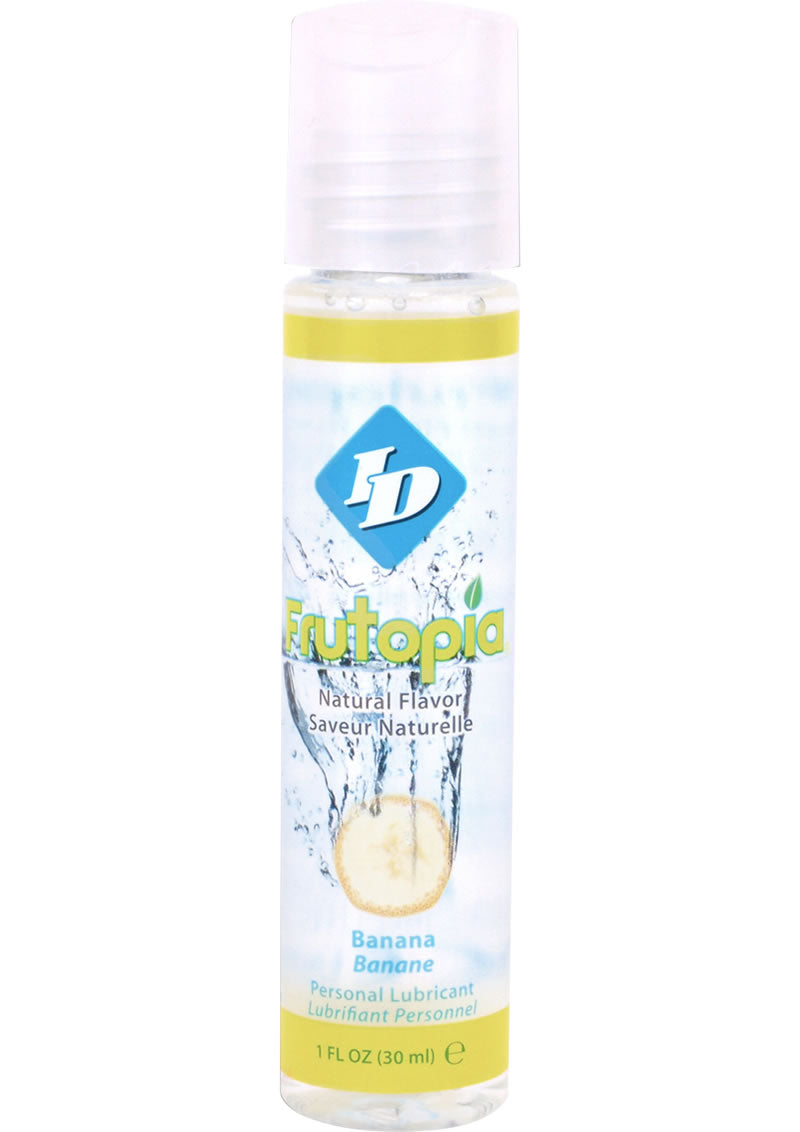ID Frutopia Banana Personal Lubricant – Water-Based 30ml Lubricant > Lube > Flavoured