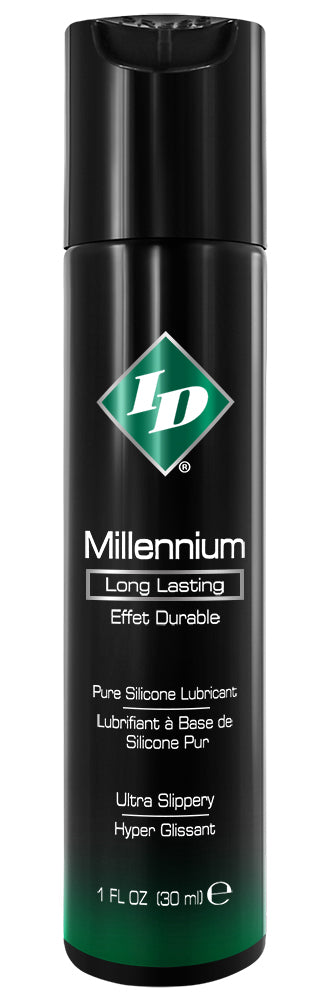 ID Millennium Silicone-Based Personal Lubricant 1 oz Travel-Friendly Bottle > Lube > Silicone