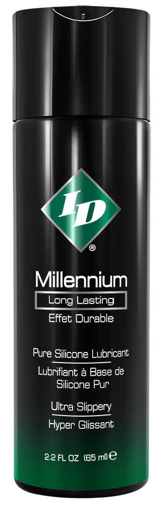 ID Millennium Silicone Lubricant 2.2 Oz – Body-Safe Long-Lasting Silicone Lubricant > Lube > Silicone