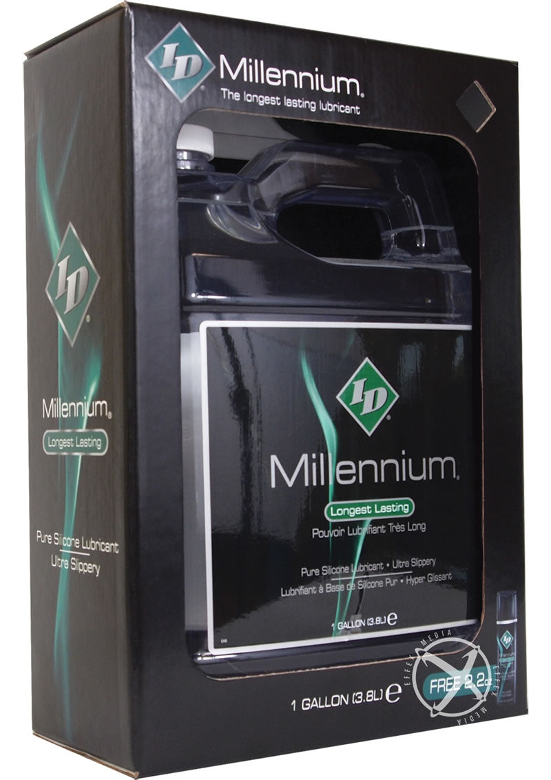 ID Millennium Silicone Lubricant – Long-Lasting Waterproof Formula 128 Fl Oz > Lube > Silicone