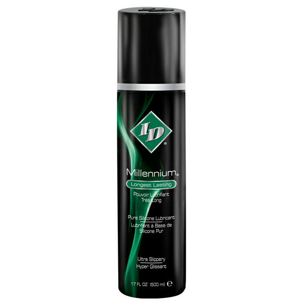 ID Millennium Silicone Lubricant 17 oz Pump Bottle for Adult Intimacy Default Title Silicone Lubricant