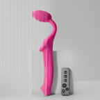 Strap On Me Vibrating Bendable Strap-On – Rechargeable Silicone Strap-On with Remote Control Fuchsia M > Dildos > Strap On Dildos