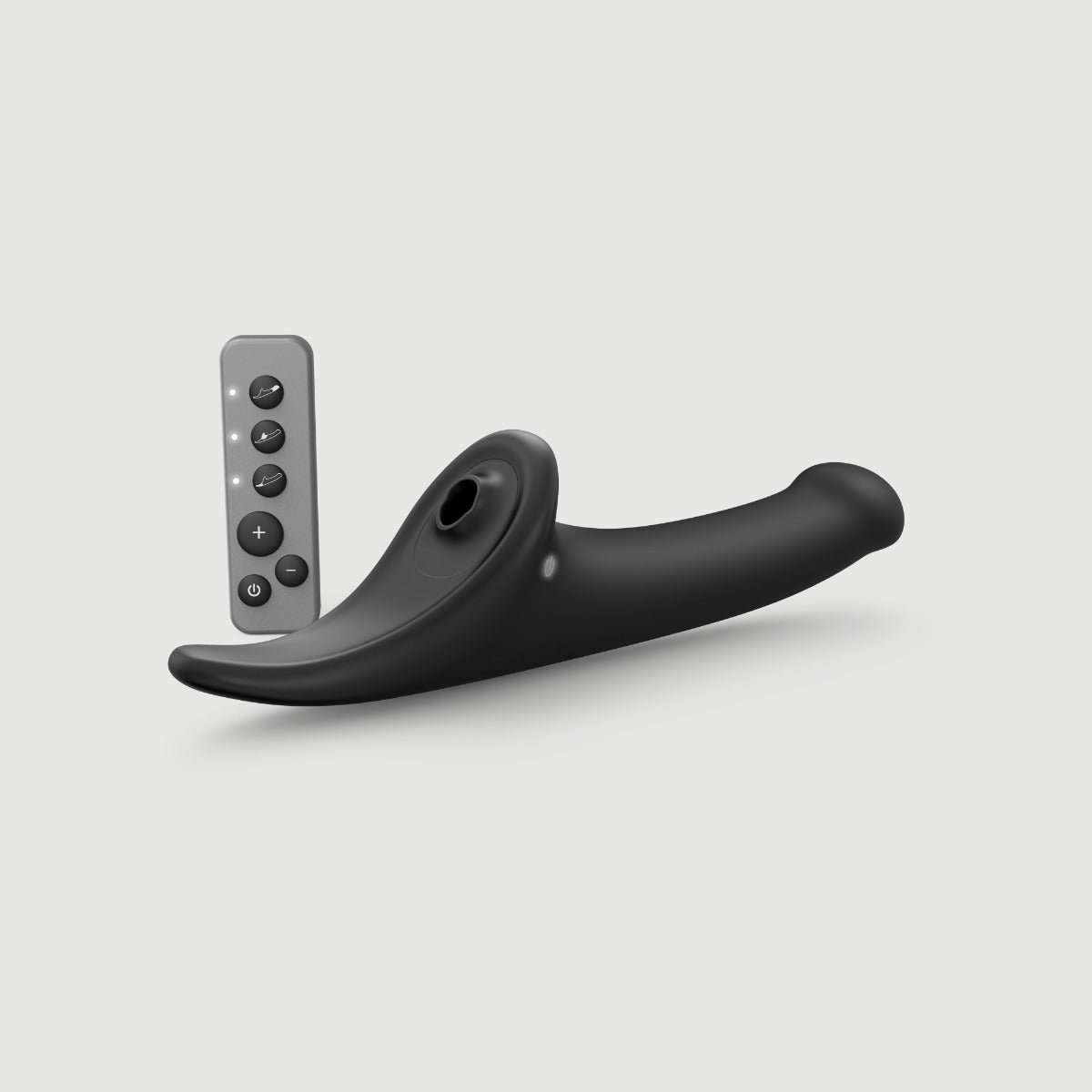 Strap On Me Multi Orgasm Dildo Medium Black Transparent – Body-Safe Material Dildo Black Tr M Strap On Me
