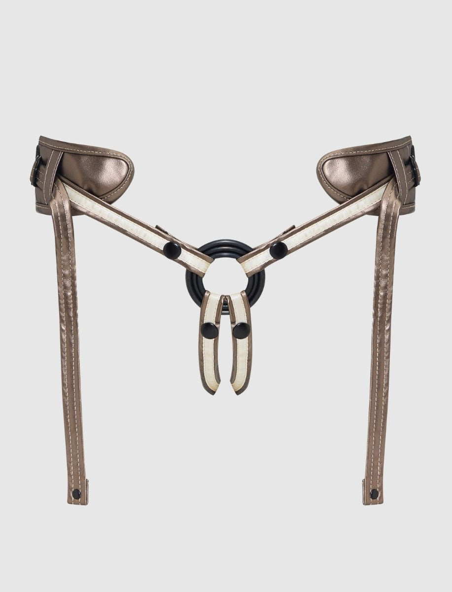 Strap On Me Leatherette Harness Desirous – Adjustable Durable Harness > Dildos > Strap On Harnesses