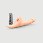 Strap On Me Multi Orgasm Medium Realistic Silicone Dildo Black Transparent Sex Toy > Dildos > Realistic Dildos