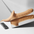 Strap On Me Multi Orgasm Medium Realistic Silicone Dildo Black Transparent Sex Toy > Dildos > Realistic Dildos