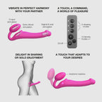 Strap On Me Vibrating Bendable Strap-On – Rechargeable Silicone Strap-On with Remote Control > Dildos > Strap On Dildos
