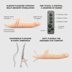 Strap On Me Multi Orgasm Medium Realistic Silicone Dildo Black Transparent Sex Toy > Dildos > Realistic Dildos