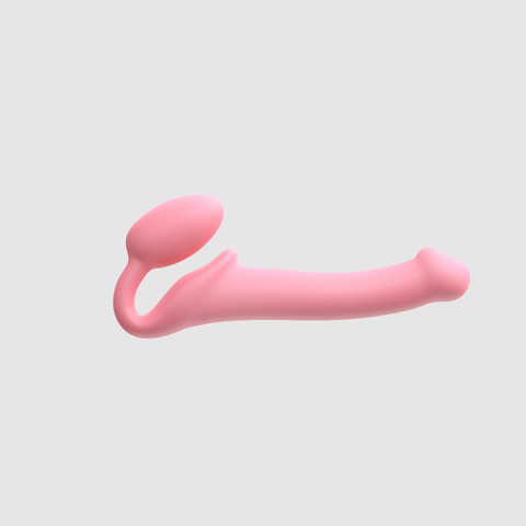 Strap On Me Silicone Bendable Strap-On Small Size Silicone Strap-On Pastel Pink M > Dildos > Strap On Dildos