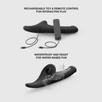 Strap On Me Multi Orgasm Dildo Medium Black Transparent – Body-Safe Material Dildo > Sex Toys For Men > Penis Sleeves