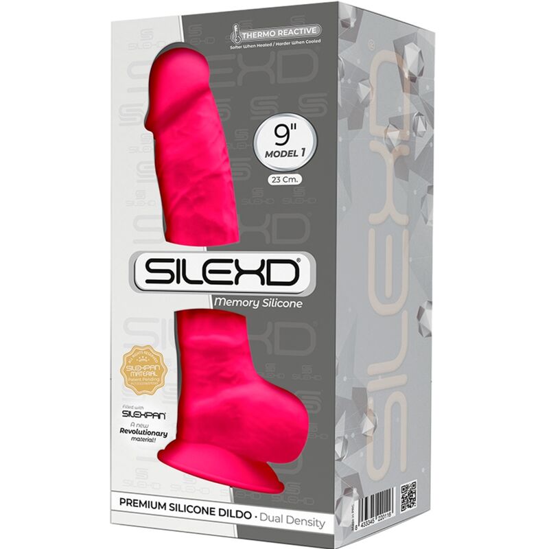 Silexd Model 1 Realistic Dual Density Silicone Dildo with Suction Cup (7 to 10 Inch) > Dildos > Realistic Dildos