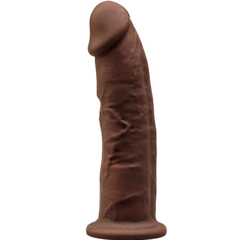 Silexd Model 2 Realistic Dual Density Silicone Dildo with Suction Cup (6 to 9 Inch) 6 Inch Brown > Dildos > Realistic Dildos