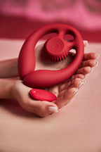 SVibe Snail GIZI Duo Couples Stimulator – Dual Vibration Ergonomic Couples Stimulator > Sex Toys > Couples Toys