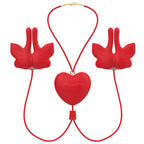 Armony Magnetic Butterfly Clamp – Vibrating Nipple Clamp > Sex Toys > Nipple Stimulators