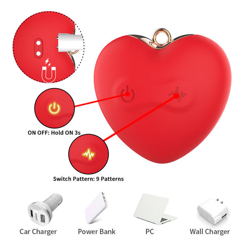 Armony Magnetic Butterfly Clamp – Vibrating Nipple Clamp > Sex Toys > Nipple Stimulators
