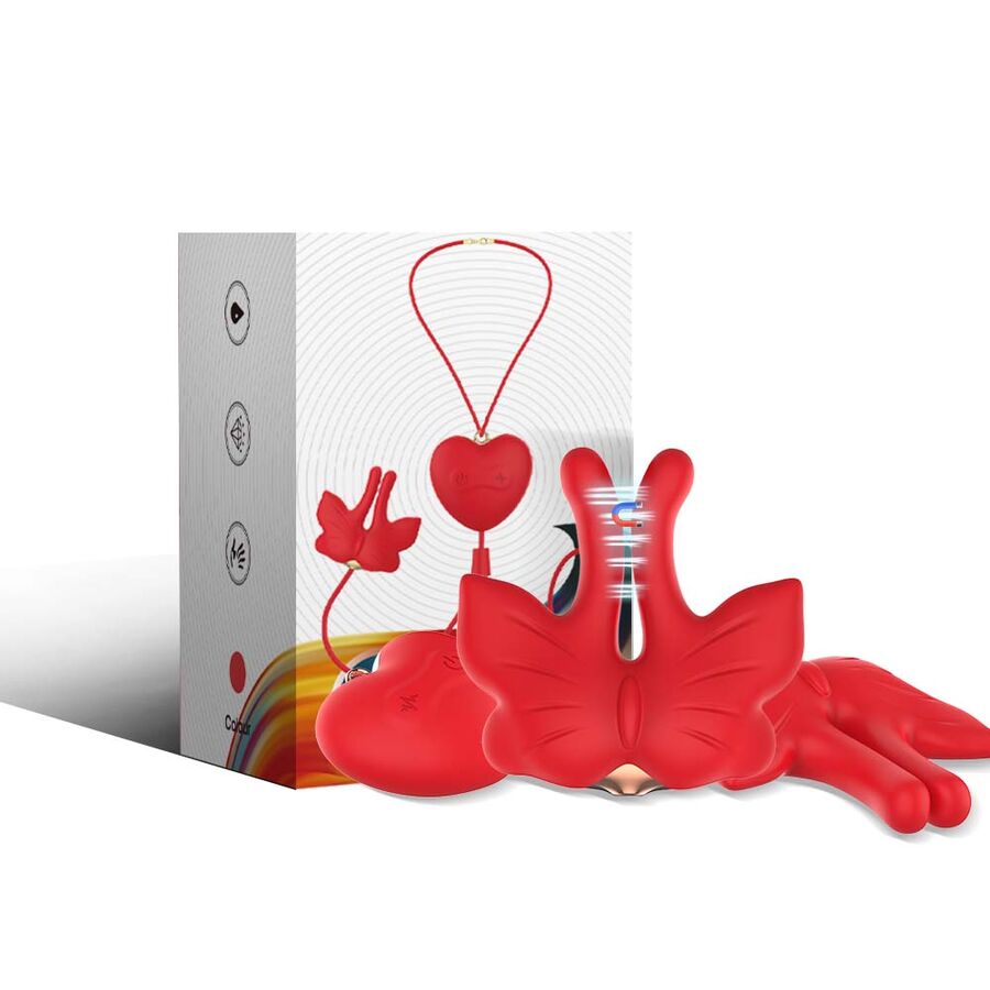 Armony Magnetic Butterfly Clamp – Vibrating Nipple Clamp Default Title > Sex Toys > Nipple Stimulators
