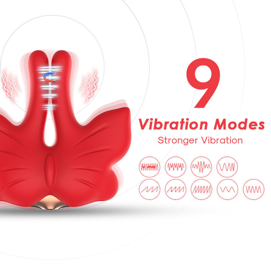 Armony Magnetic Butterfly Clamp – Vibrating Nipple Clamp > Sex Toys > Nipple Stimulators