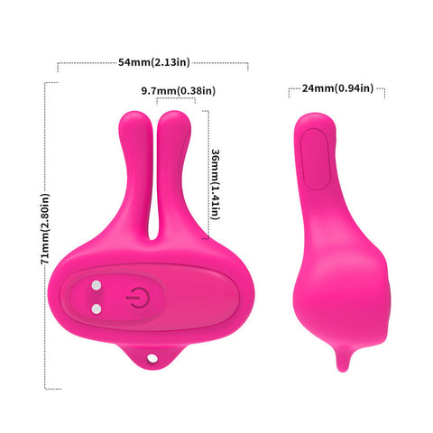 Armony Magnetic Rabbit Shaped Nipple Clamps – Vibrating Clamp > Sex Toys > Nipple Stimulators