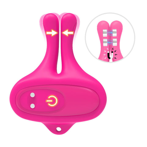 Armony Magnetic Rabbit Shaped Nipple Clamps – Vibrating Clamp > Sex Toys > Nipple Stimulators
