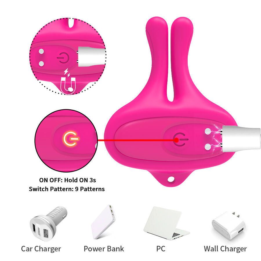 Armony Magnetic Rabbit Shaped Nipple Clamps – Vibrating Clamp > Sex Toys > Nipple Stimulators