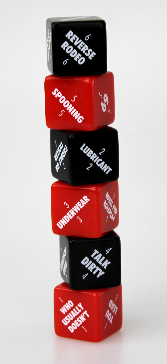 Sexy 6 Dice Sex Edition – Adult Game > Novelties > Games