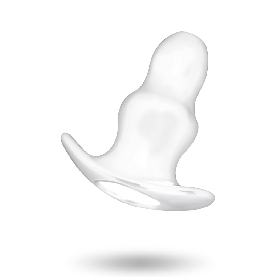 Addicted Toys Medium Anal Dilator 9.5 cm Transparent Anal Dilator > Anal Range > Tunnel and Stretchers
