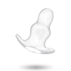 Addicted Toys Medium Anal Dilator 9.5 cm Transparent Anal Dilator > Anal Range > Tunnel and Stretchers