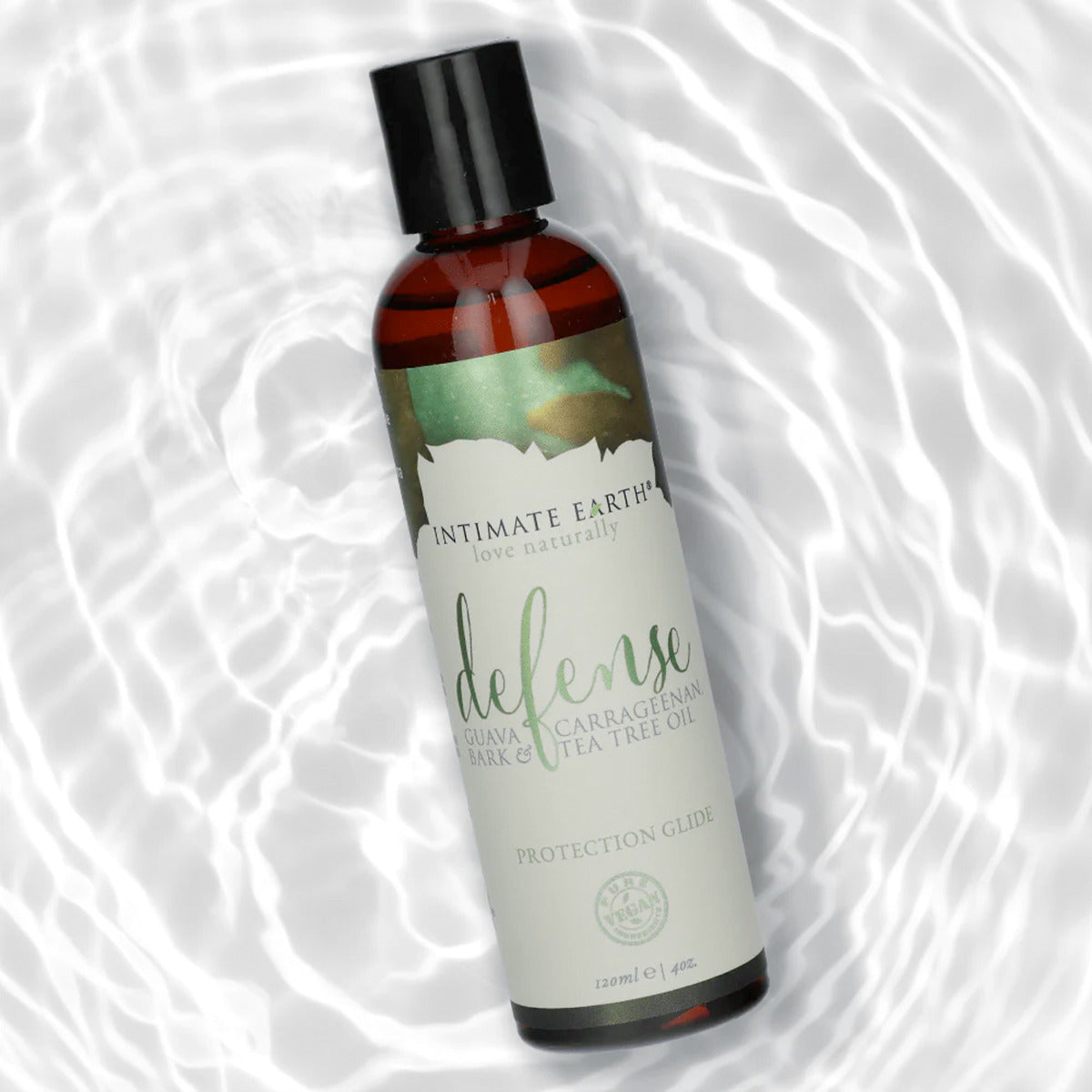 Intimate Earth Defense – Water-Based Formula with Carrageenan Tea Tree Oil 120ml Gel > Lube > Water Based