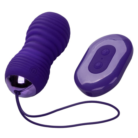 Slay ThrustMe Remote Control Ribbed Bullet Vibrator > Sex Toys For Ladies > Vibrating Eggs