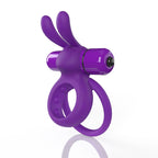 Screaming O 4B Ohare Grape – Wearable Double Ring Rabbit Vibrator with Deep Bass Vibrations > Cock Ring > Vibrating