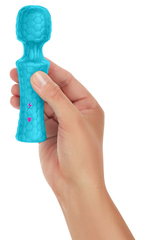 Ultra Wand Mini - Turquoise Blue Electric Massager