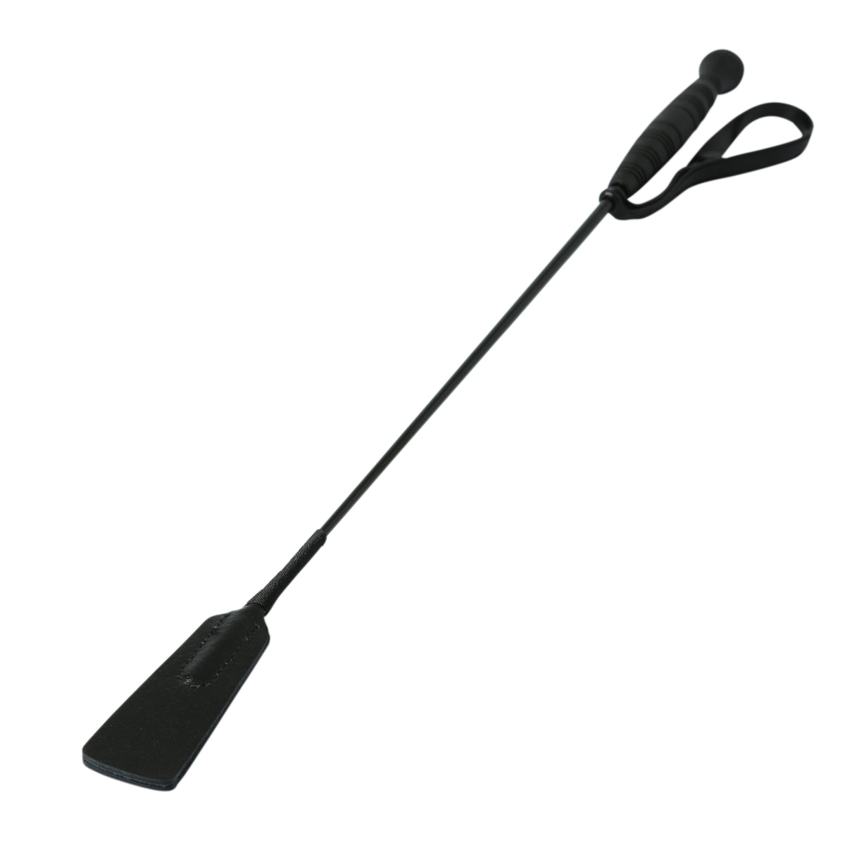 Sex and Mischief Slender Impulse Crop – Long Shaft Crop Whip Black > Bondage Gear > Crops