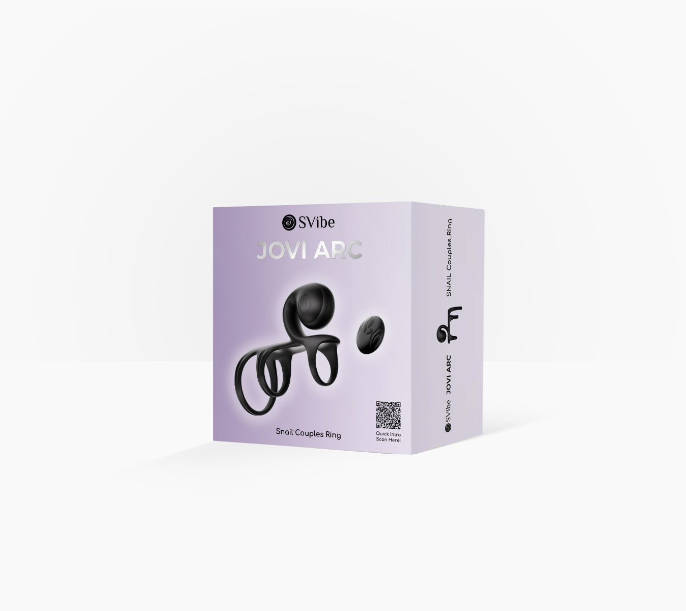 SVibe Jovi Arc Couples Ring – Ergonomic Contoured Comfortable Couples Ring > Cock Ring > Vibrating