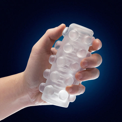 Rize Swich Self Lubricating Clear Stroker Compact Travel Clear Strokers - Manual