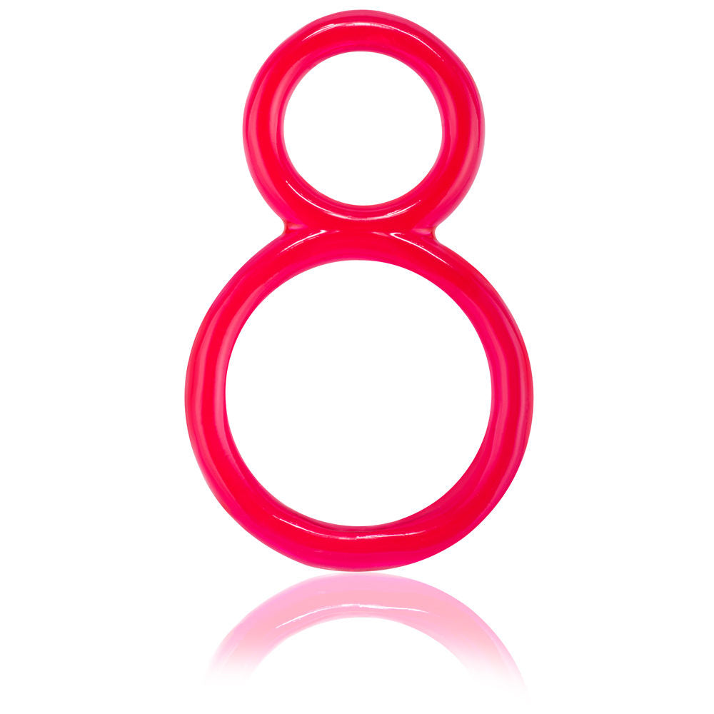 Ofinity Double Erection Ring – Stretchy Silicone Adjustable Cock Ring > Cock Ring > Single