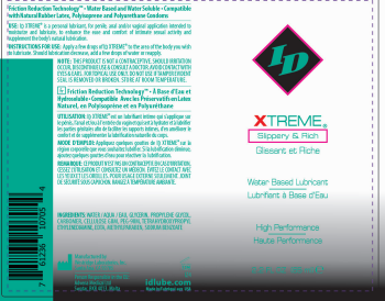 ID Xtreme Concentrated Water-Based Lubricant 65ml Thick Cushioning Personal Lubricant > Lube > Water Based