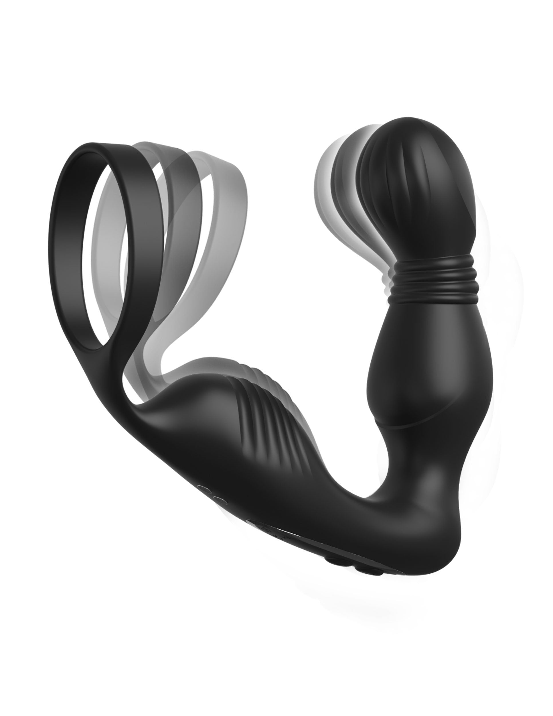Anal Fantasy Elite Ass-Gasm P-Spot Milker – USB Rechargeable 5.25 Inch Prostate Massager Black > Anal Range > Prostate Plugs
